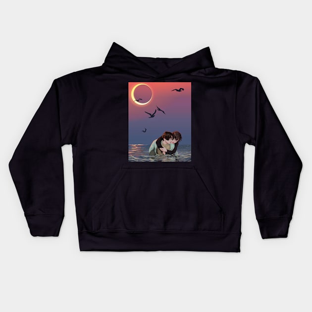 Eclipse Kids Hoodie by Elsa-draws